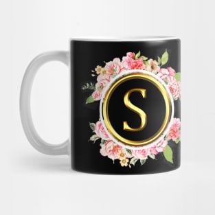 Letter S Shirt Alphabet Letter S Different Colors Mug